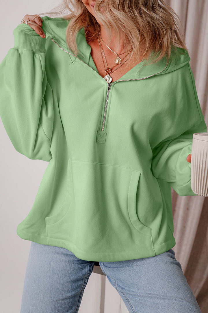 Stilla | Behagelig og Løs Sweatshirt Med Hætte