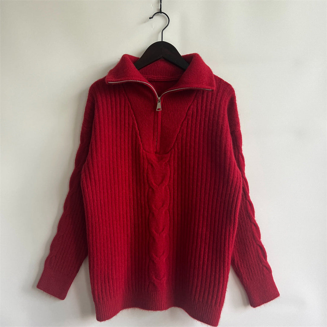 Stilla | Half Zip Langærmet Sweater