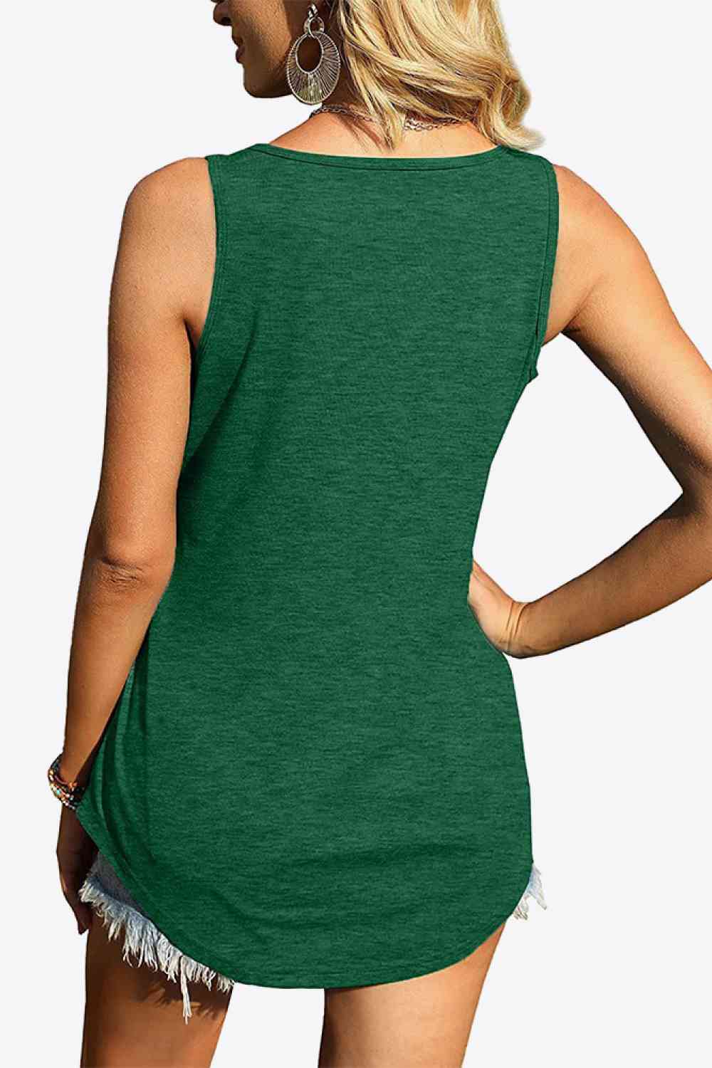 Stilla | Hem Square Neck Tank