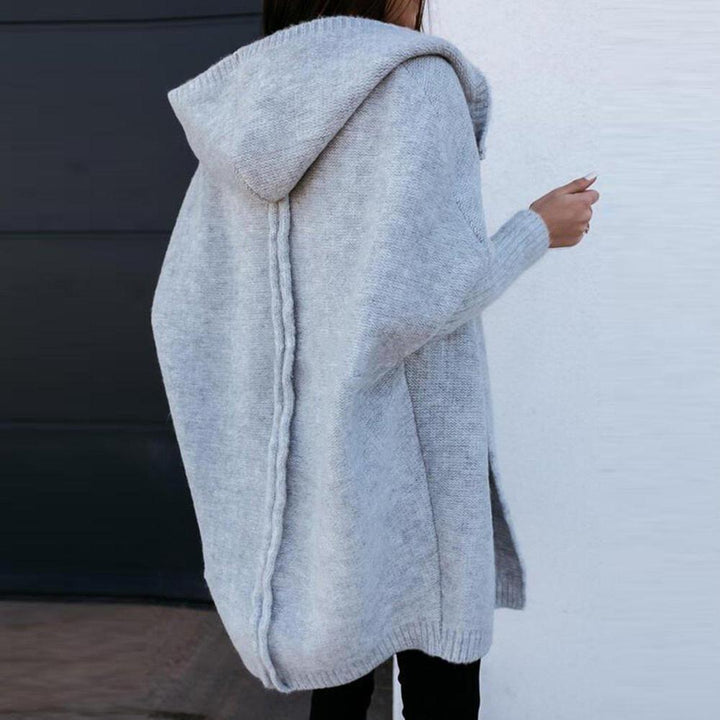 Stilla | Størrelse Cardigan med hætte og lange ærmer