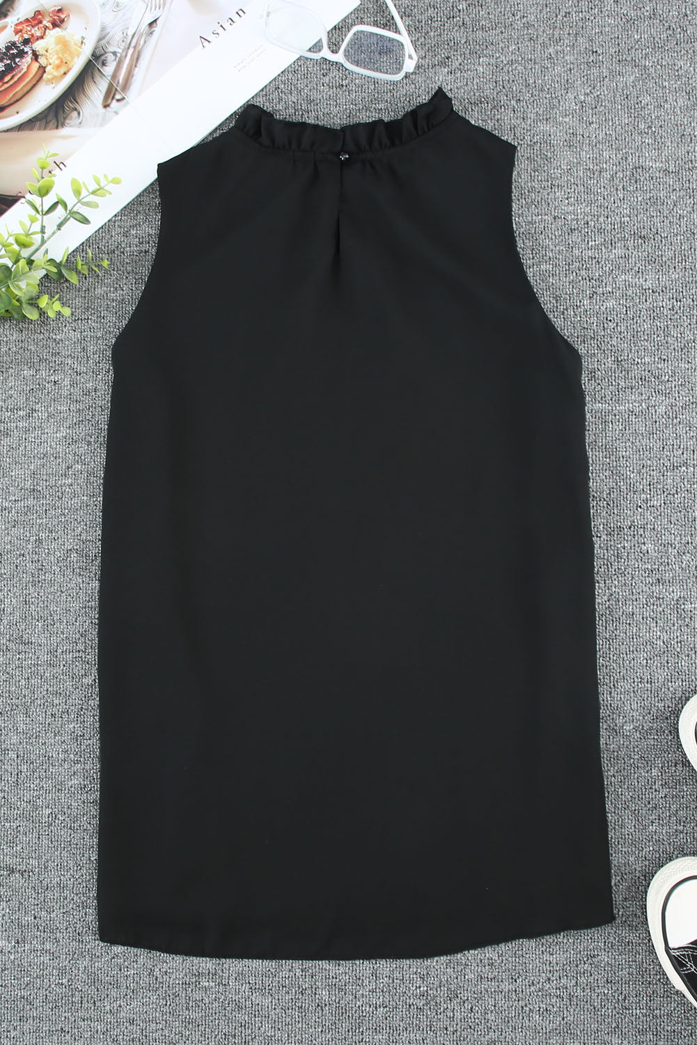 Stilla | Solid Rund Hals Tank
