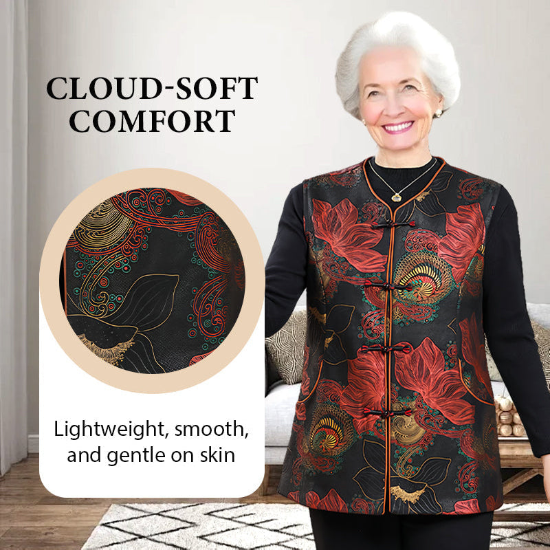 Stilla | Retro Chic Oriental Blomsterbroderi