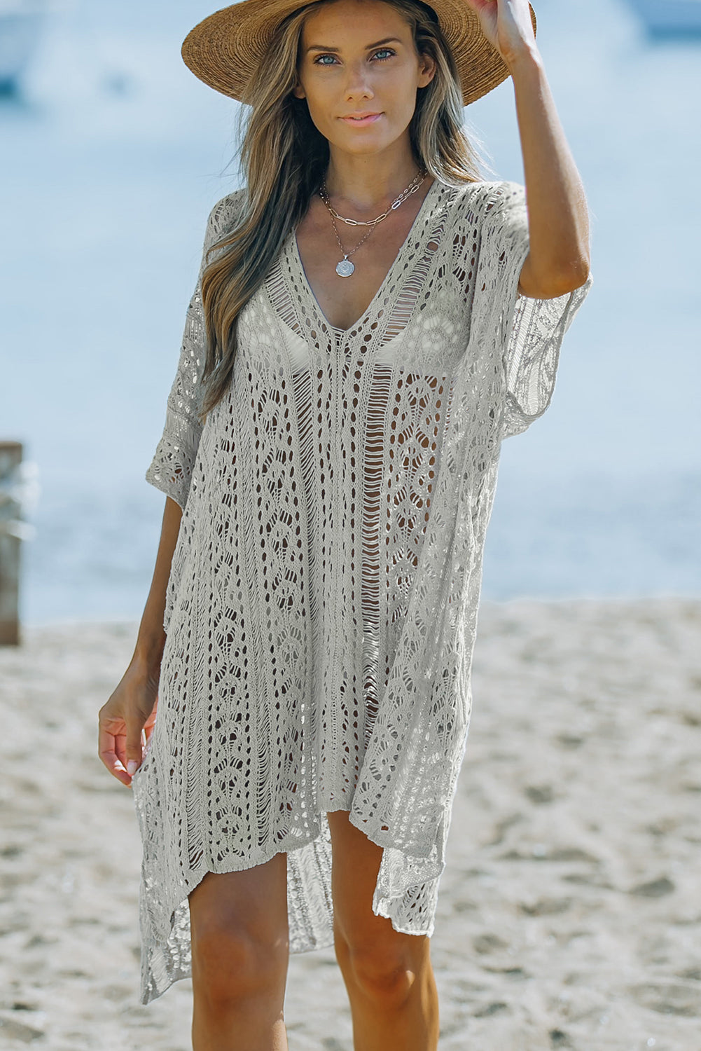 Stilla | V-hals Slids Cover up