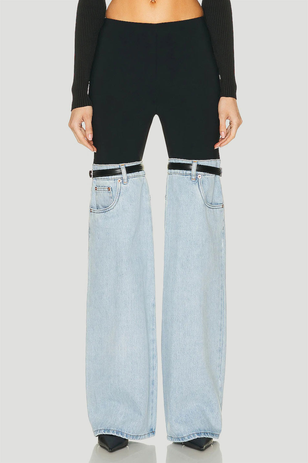 Stilla | Vaskede Jeans Med Lommer