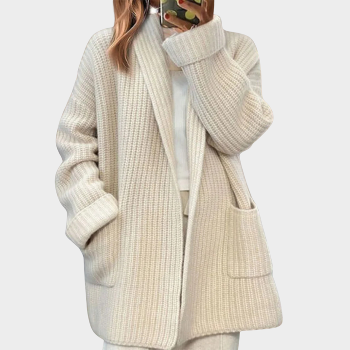 Stilla | Cozy Strikket Uld Cardigan Sweater