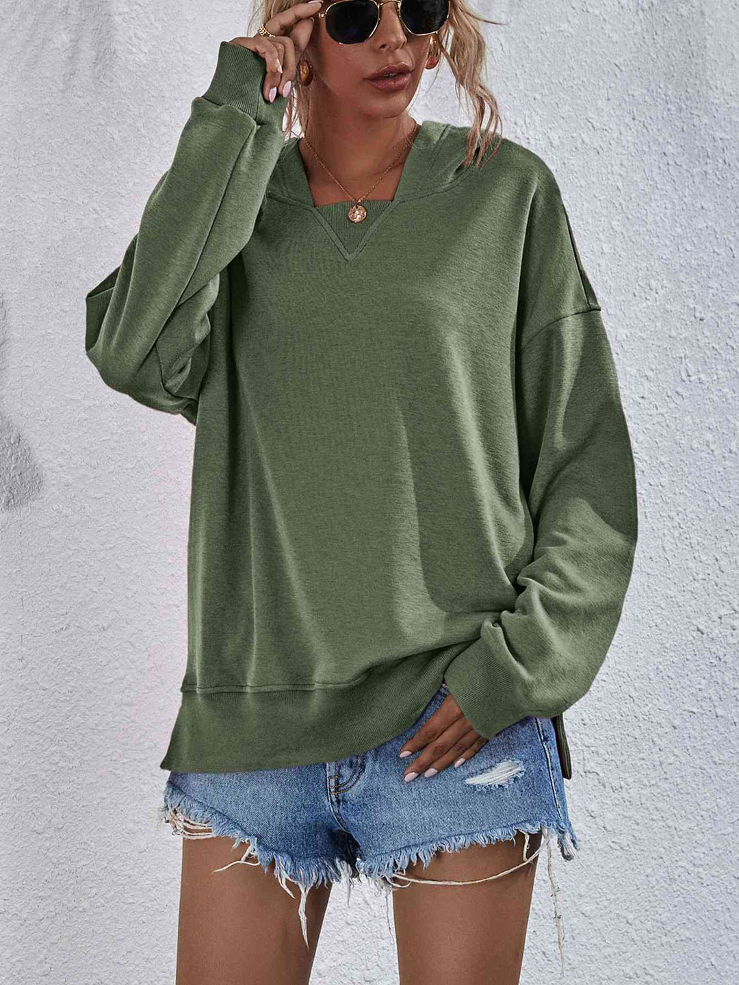 Stilla | Skulderskæring Hoodie