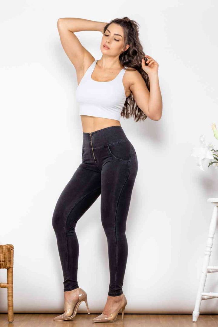 Stilla | Lynlås Lukning Skinny Jeans