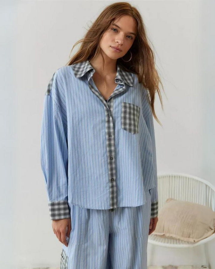 Stilla | Luksuriøst Hyggeligt Løst Pyjamassæt