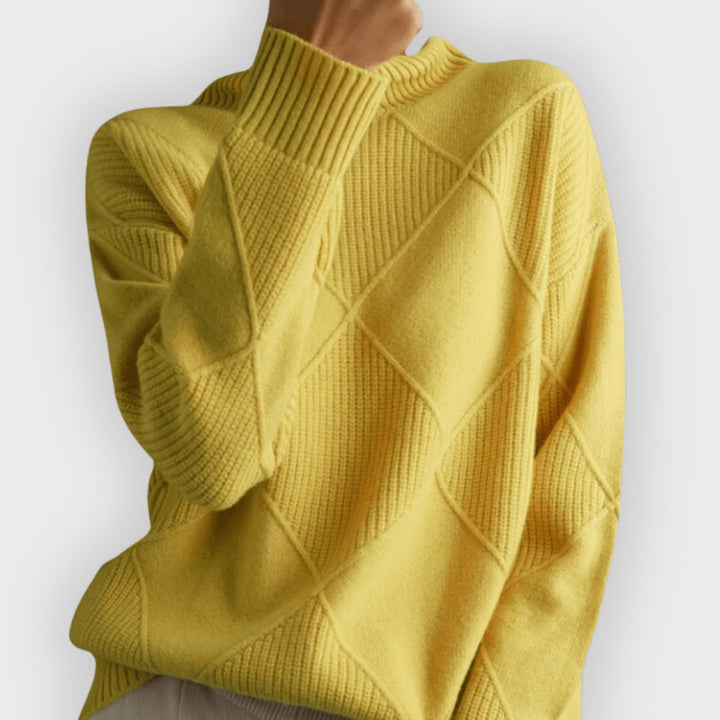Stilla | Blød rullekravepullover