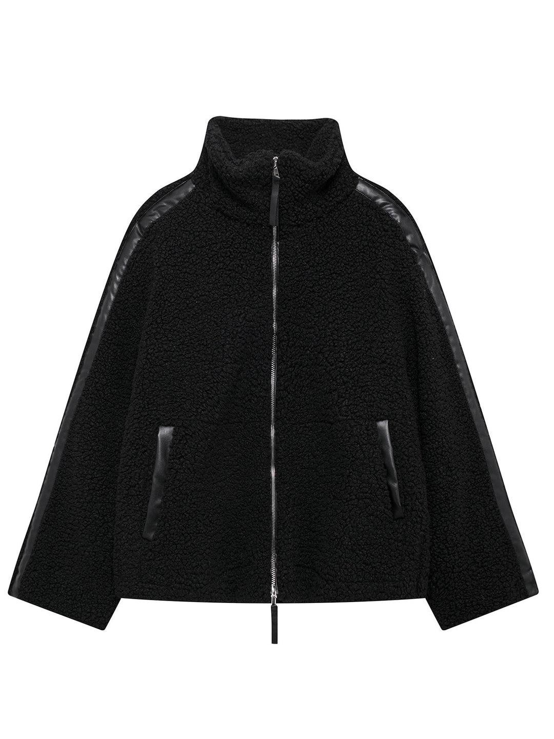 Stilla | Up Turtleneck Langærmet Plush Jakke