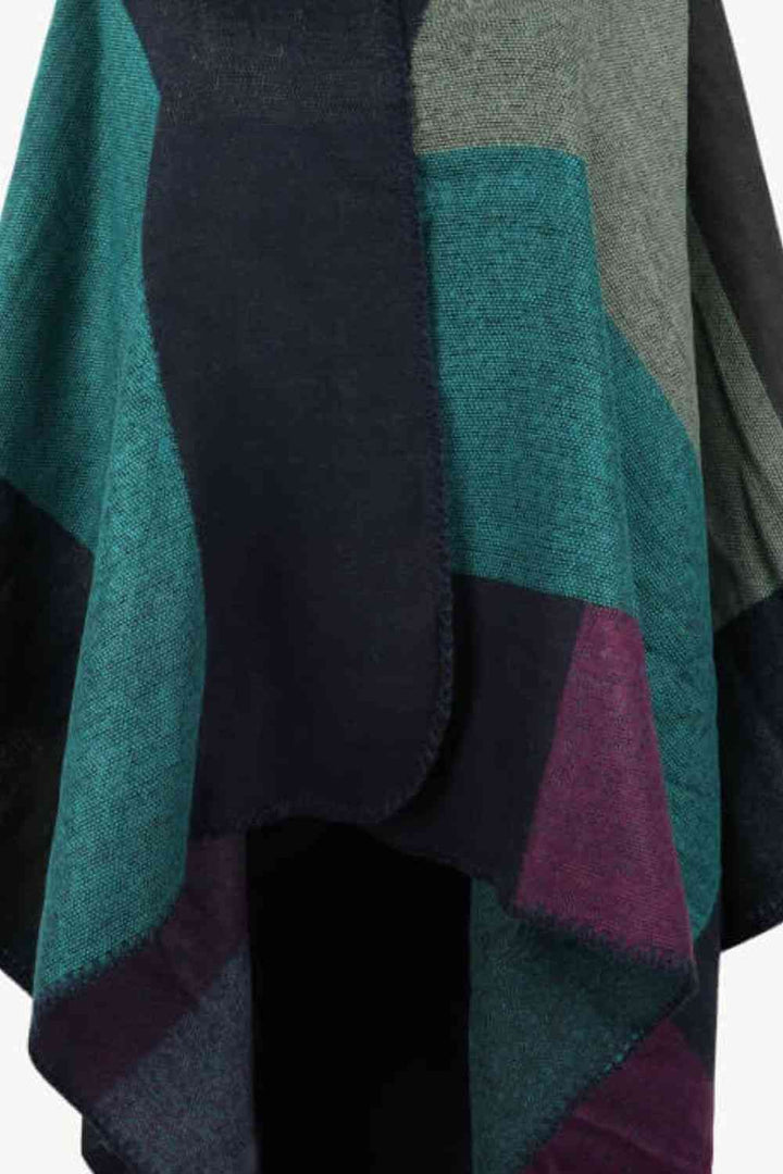 Stilla | Block Åben Front Poncho