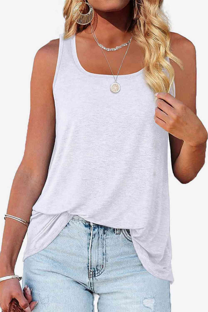 Stilla | Hem Square Neck Tank