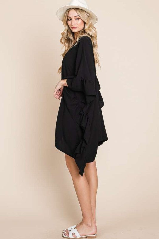 Stilla | Ærmer Ruffle Kimono