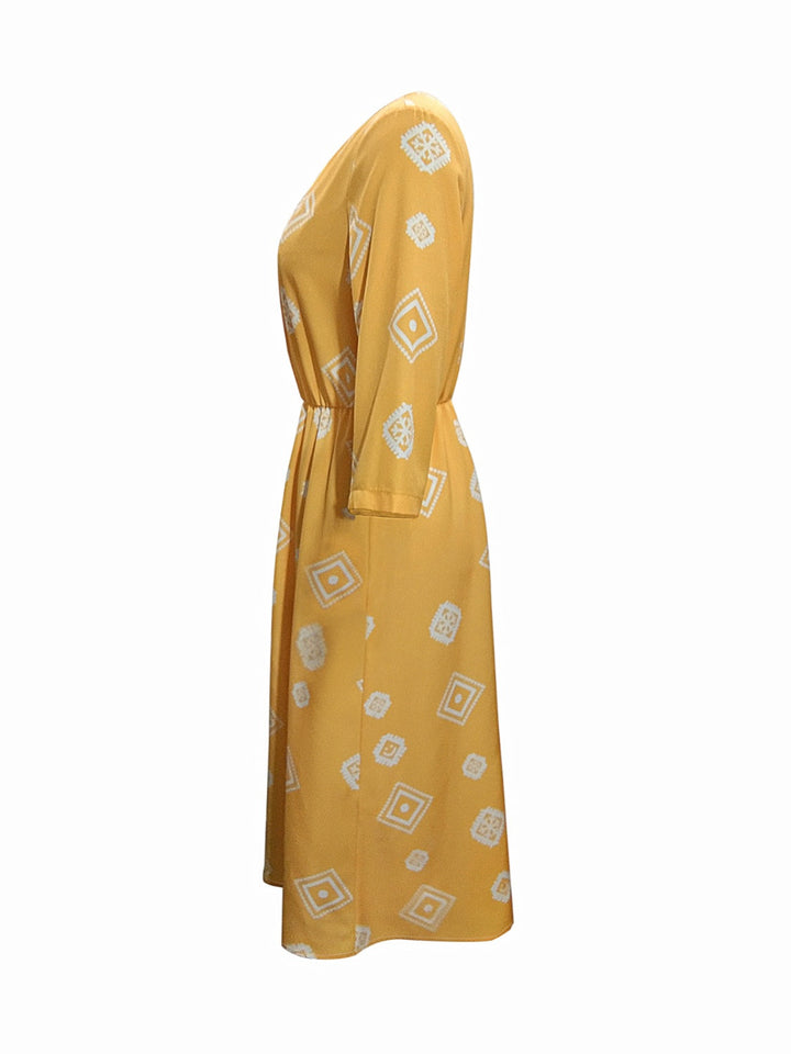 Stilla | Notched Neck Dress