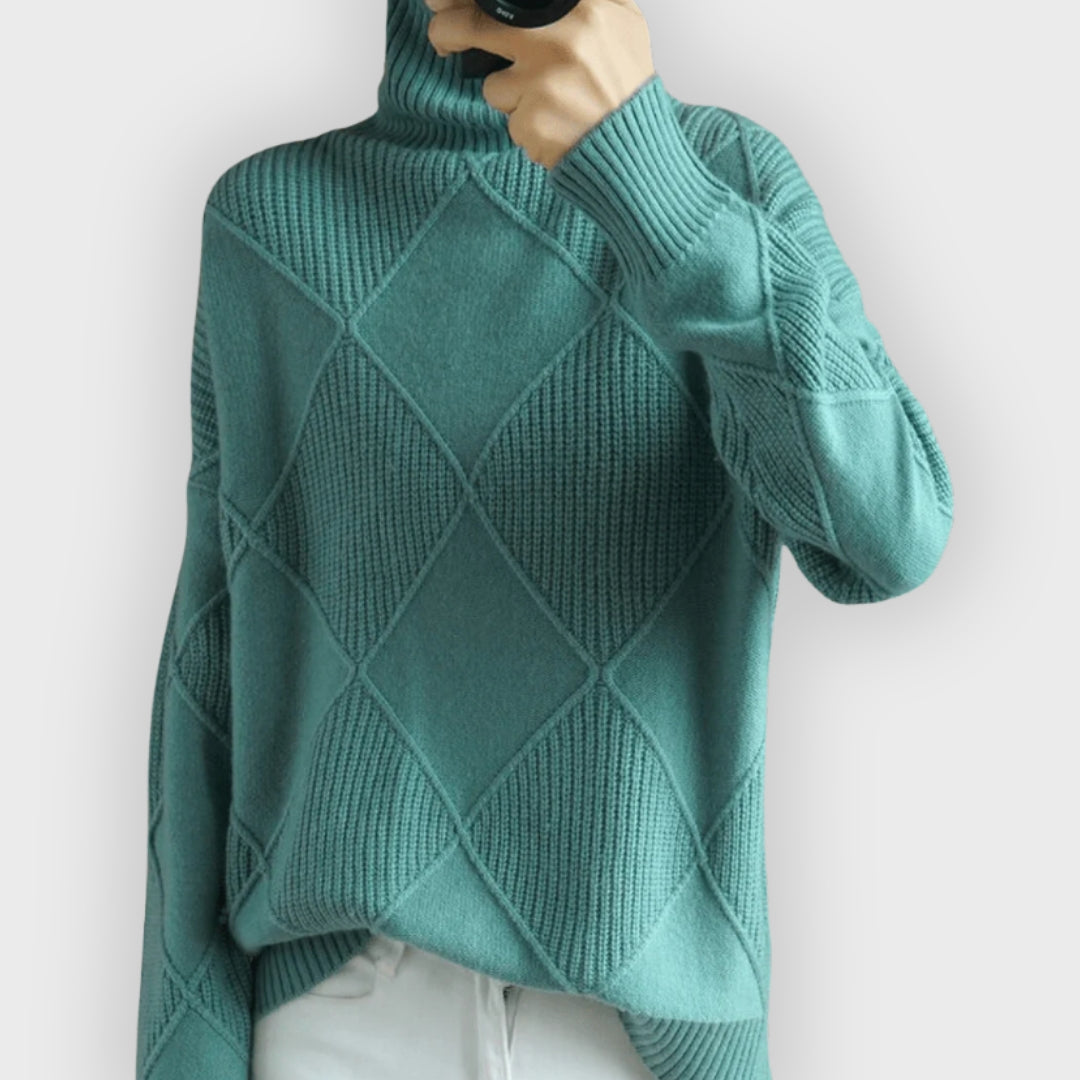 Stilla | Blød rullekravepullover