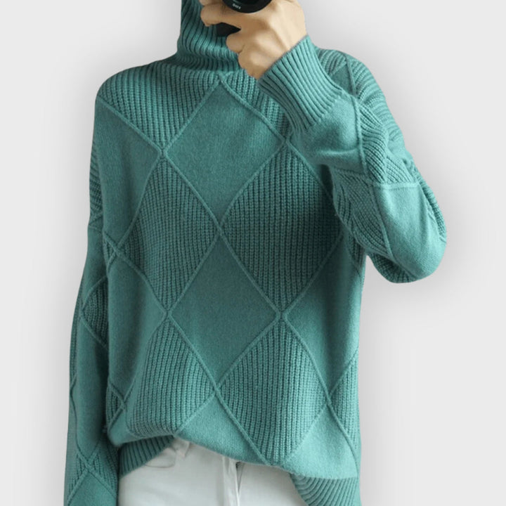 Stilla | Blød rullekravepullover