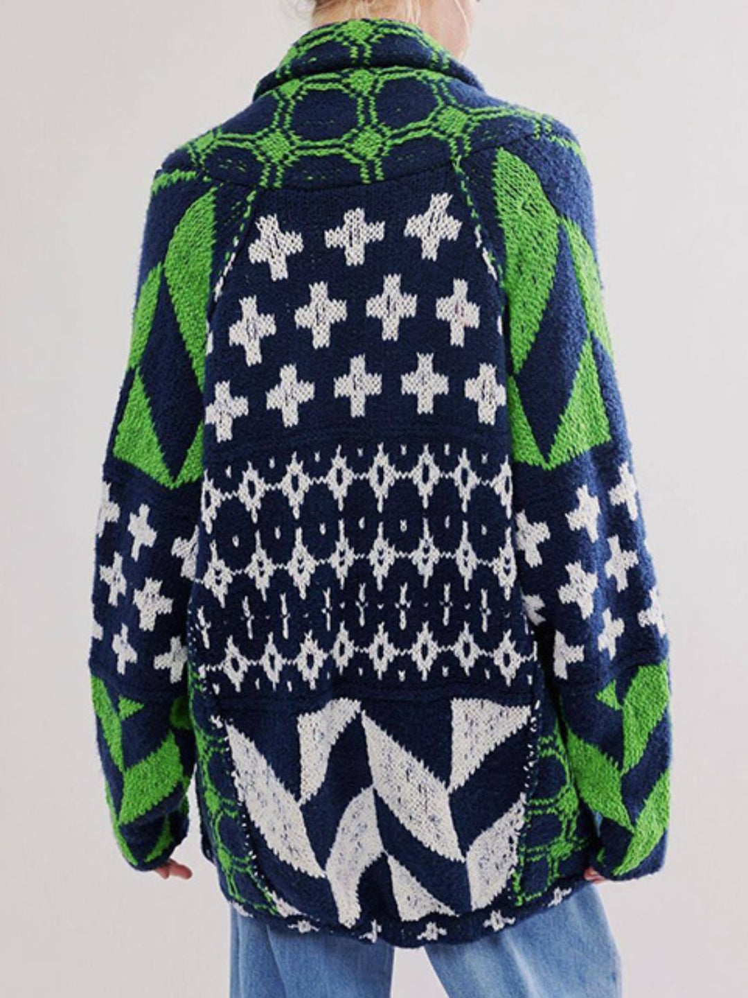 Stilla | V Hals Langærmet Cardigan