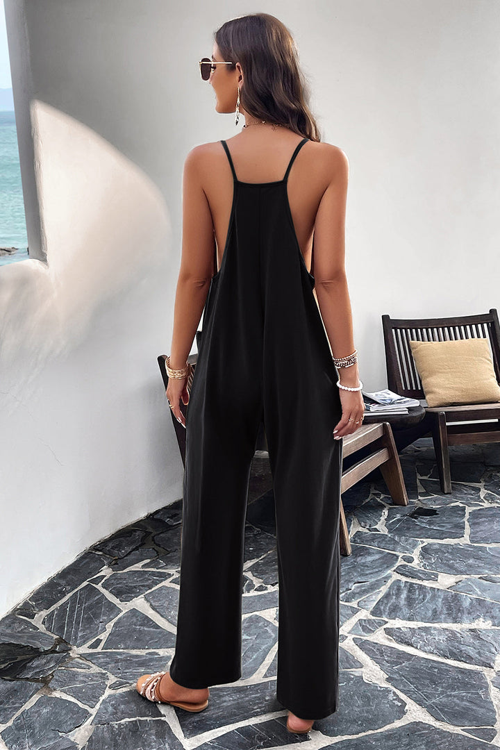 Stilla | Spaghetti Strap Overalls