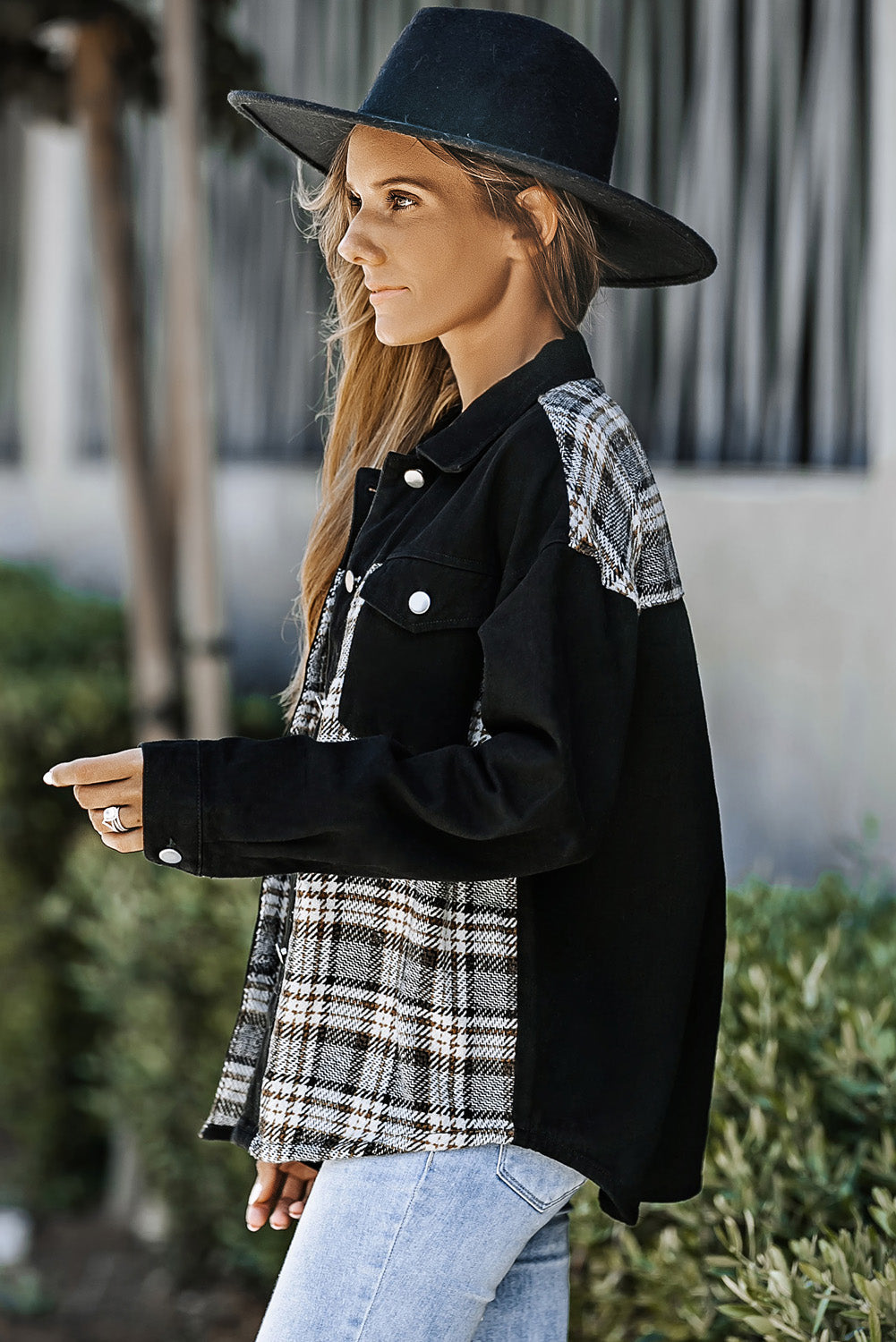 Stilla | Pocketed Button Up Denim Jakke