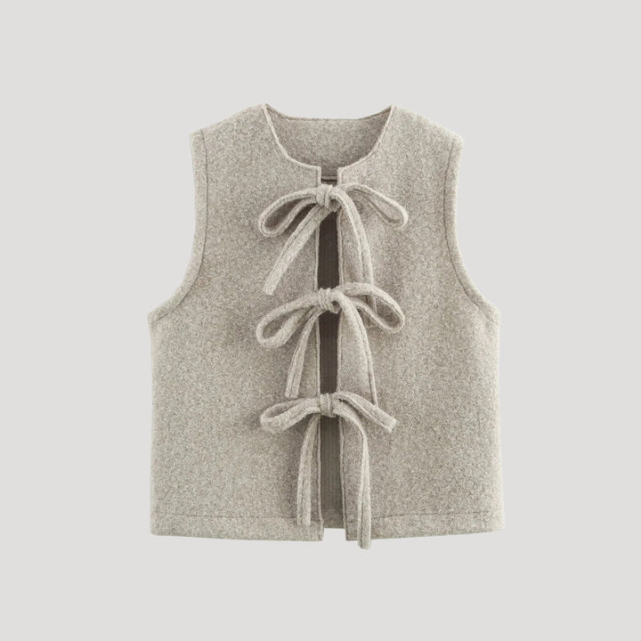 Stilla | Kvinder Uld Bånd Front Vest
