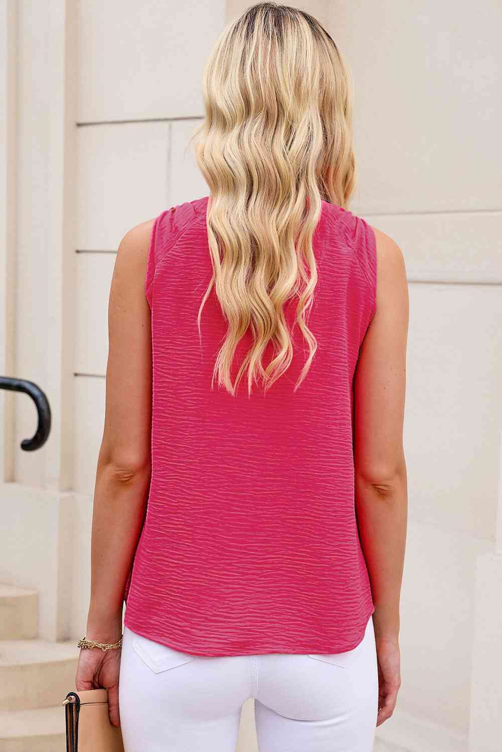 Stilla | Knote Detalje V-hals Tank