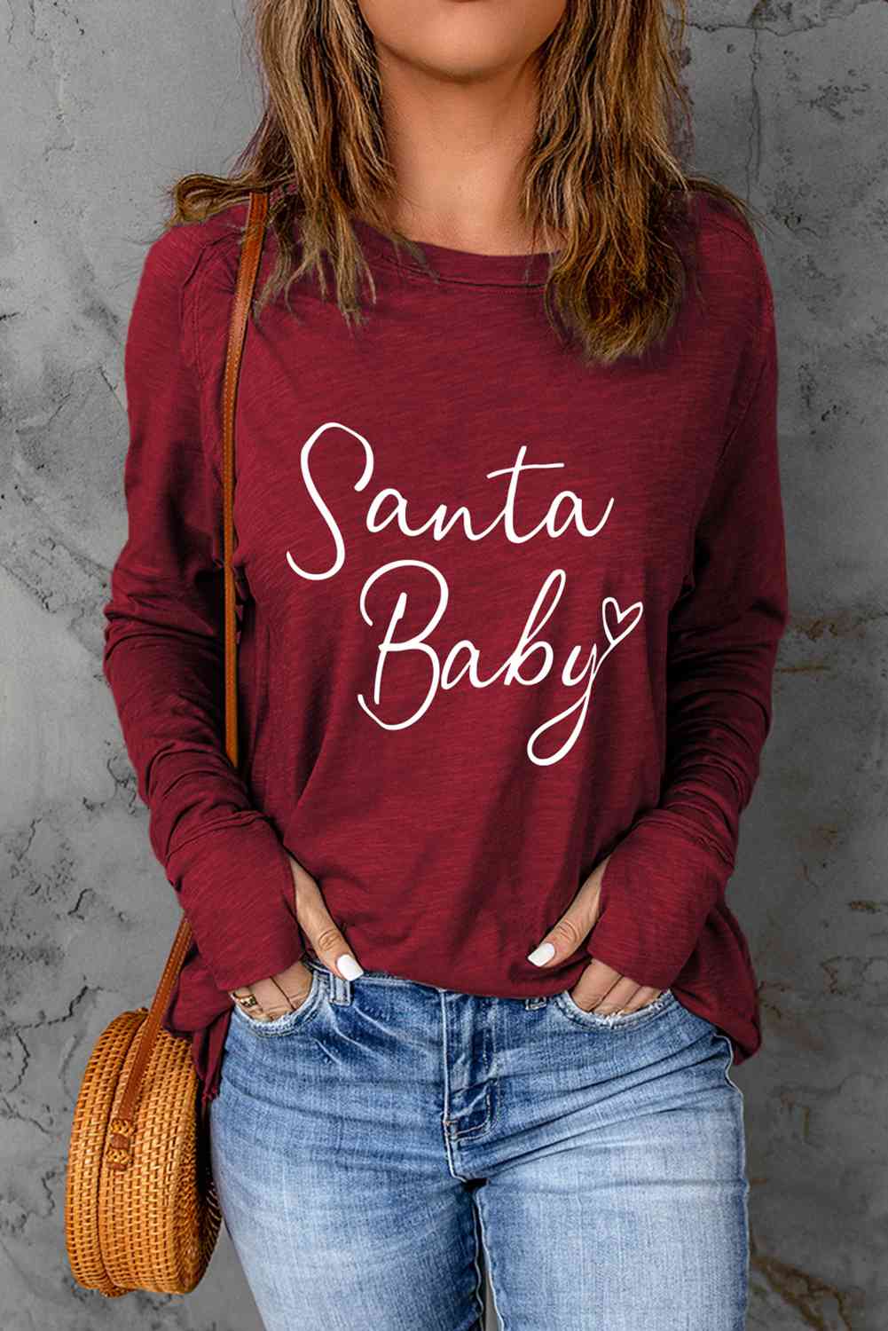 Stilla | Baby Grafisk Langærmet T-shirt