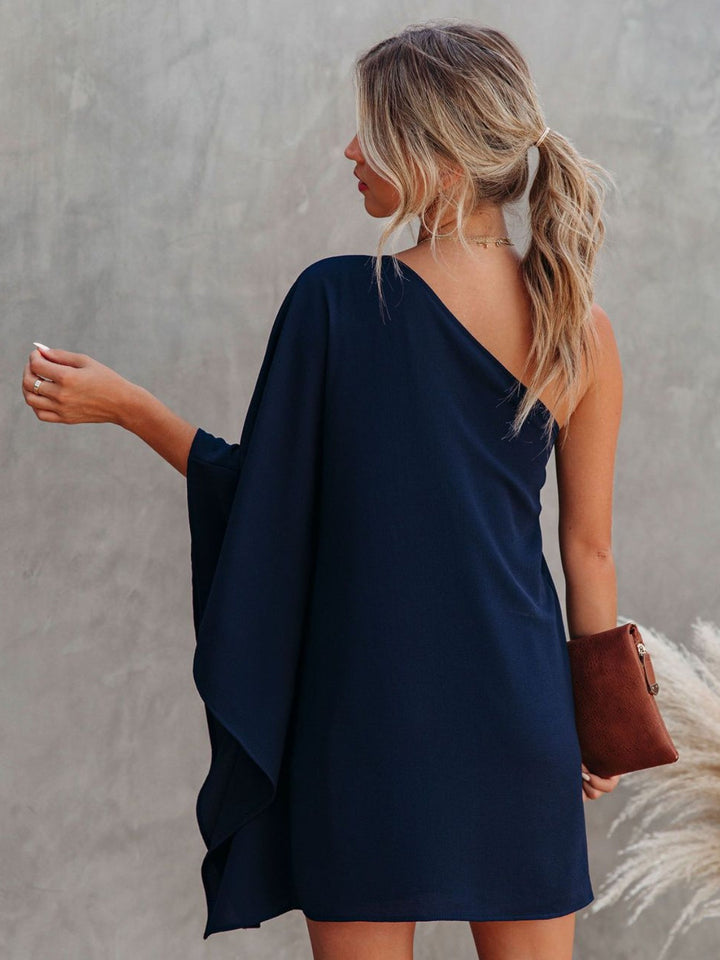 Stilla | Skulder Kimono Ærme Mini Kjole