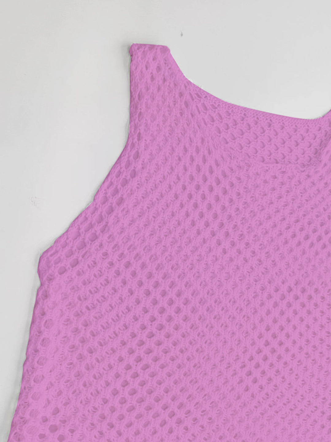 Stilla | Hem Hollow Out Slevless Cover up