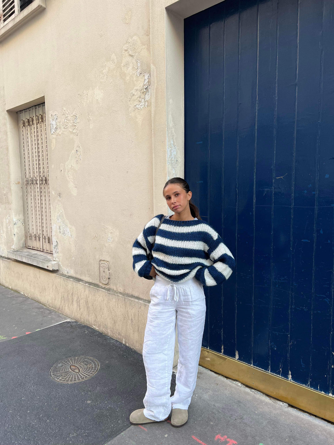 Stilla | Stribet sweater