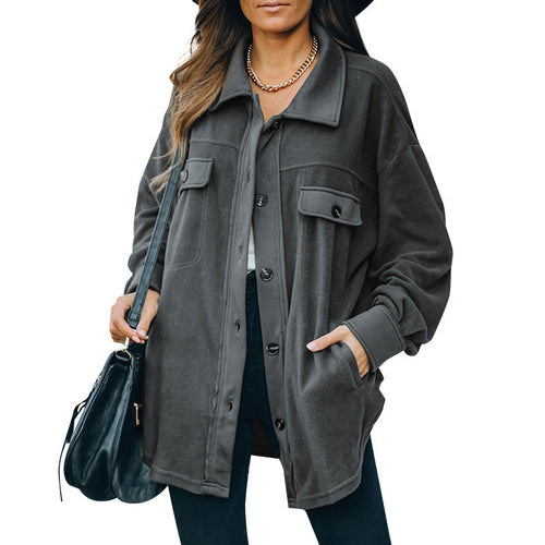 Stilla | Fleece-Knap-Jakke.