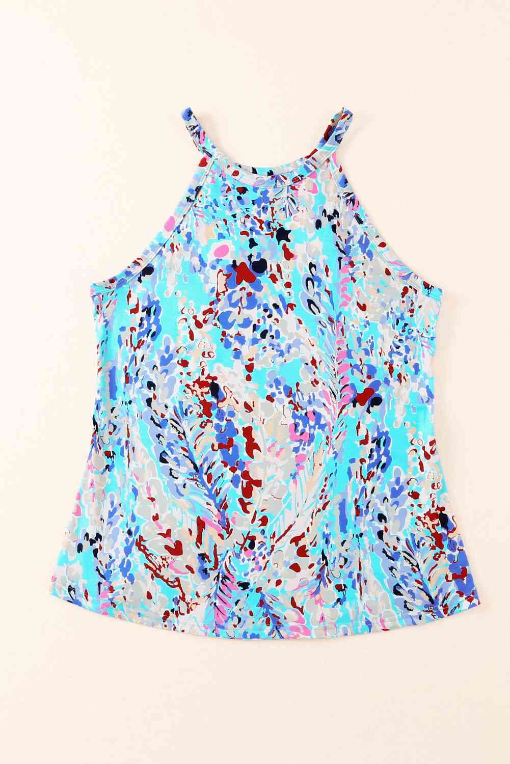 Stilla | Trykt Rund Hals Tanktop