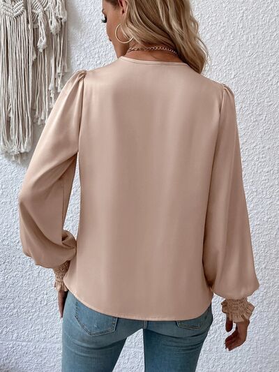 Stilla | Vaffel-strikket Bluse