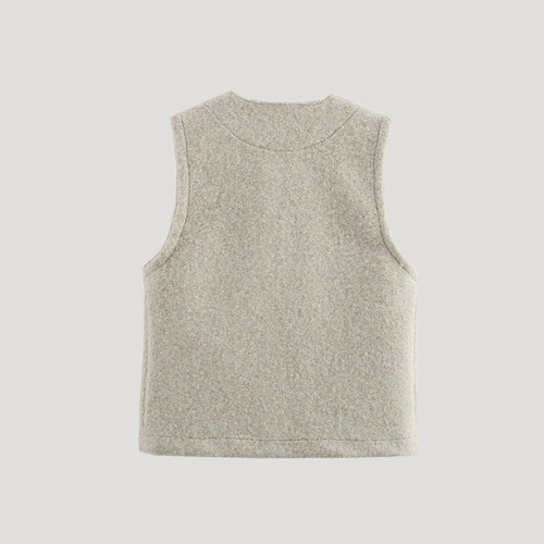 Stilla | Kvinder Uld Bånd Front Vest