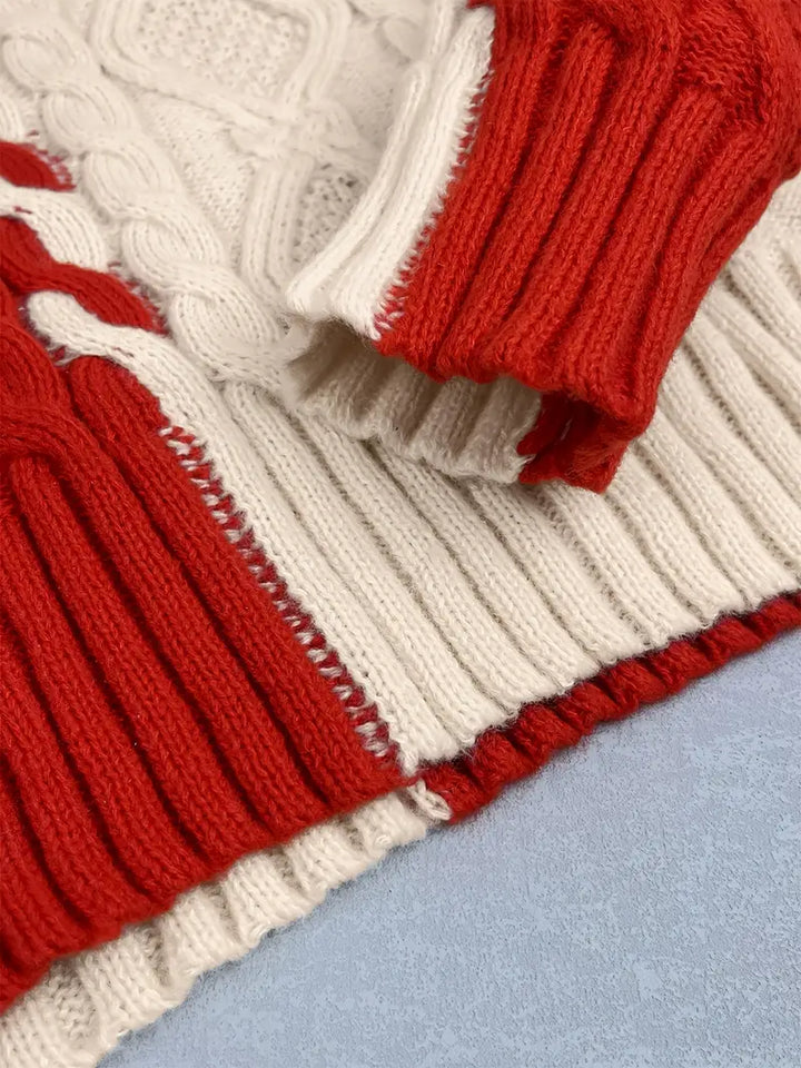 Stilla | Rullekravepullover Af Groft Maskevarer