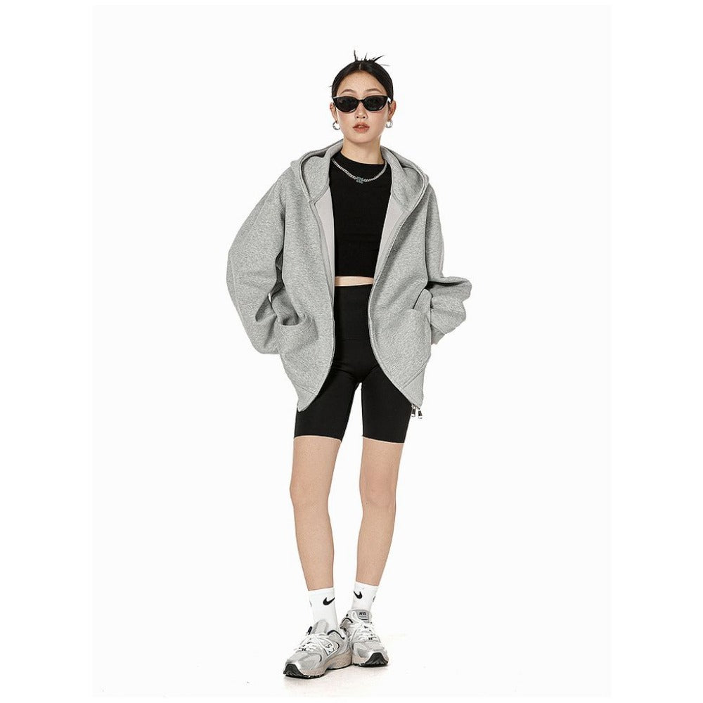 Stilla | Hoodie med Lynlås til Damer