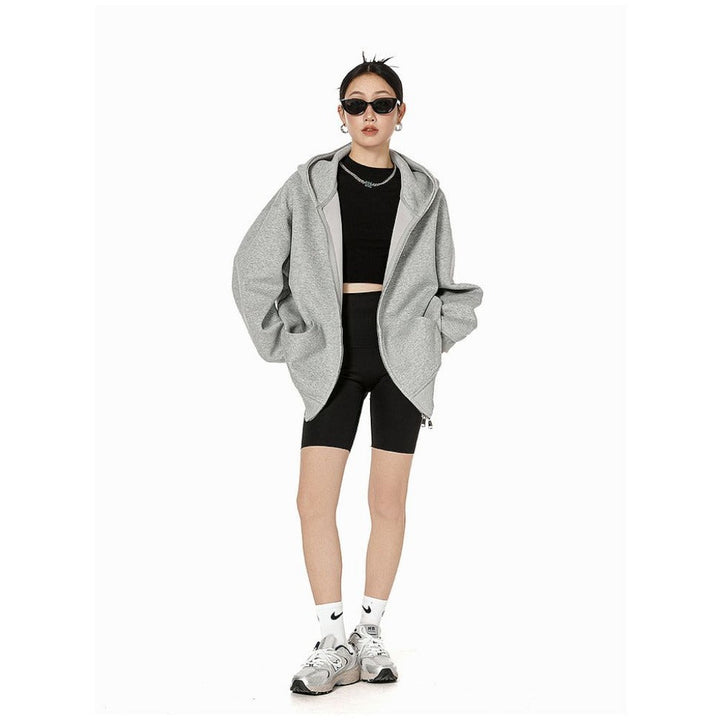 Stilla | Hoodie med Lynlås til Damer