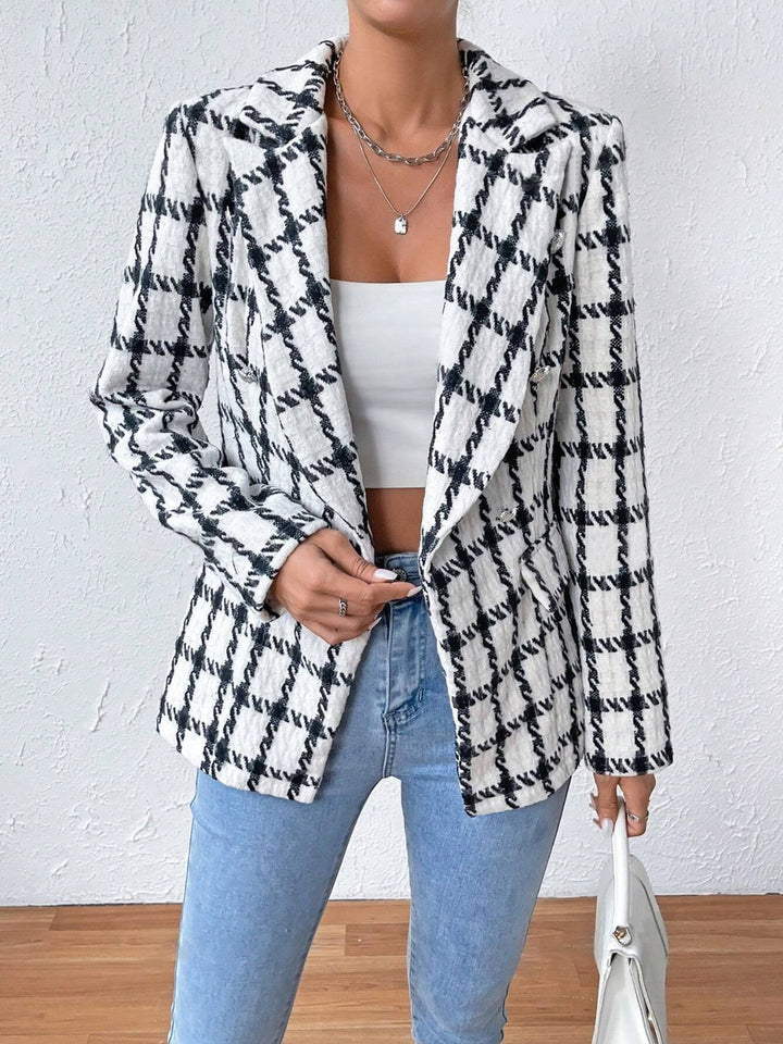 Stilla | Blazer Med Lange Ærmer og Reverskrave Samt Lommer