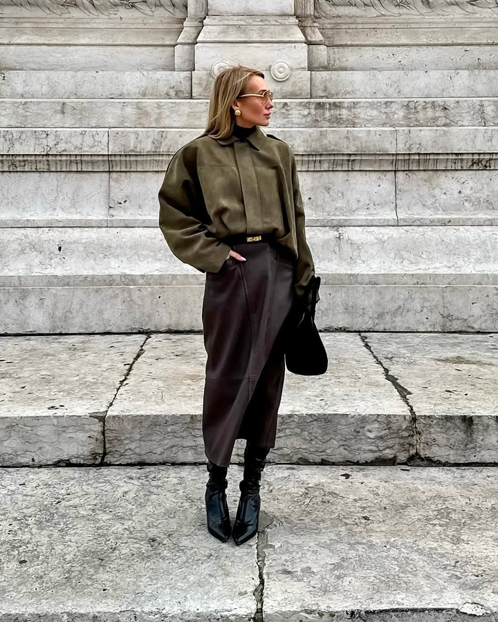 Stilla | Dame Cropped Boxy Jakke
