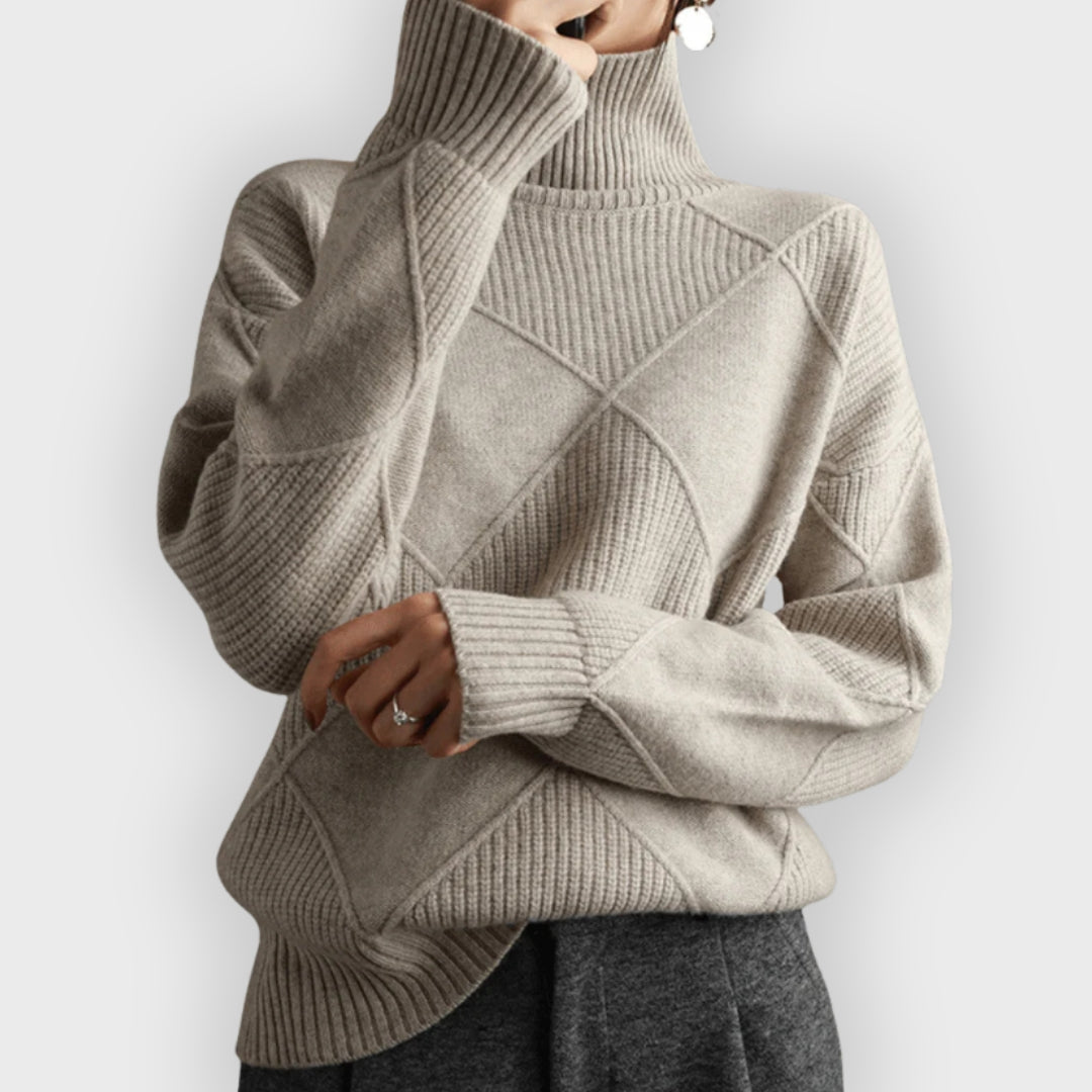 Stilla | Blød rullekravepullover
