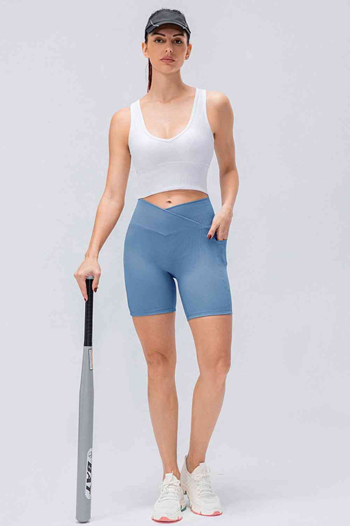 Stilla | Fit V-talje Sports Shorts