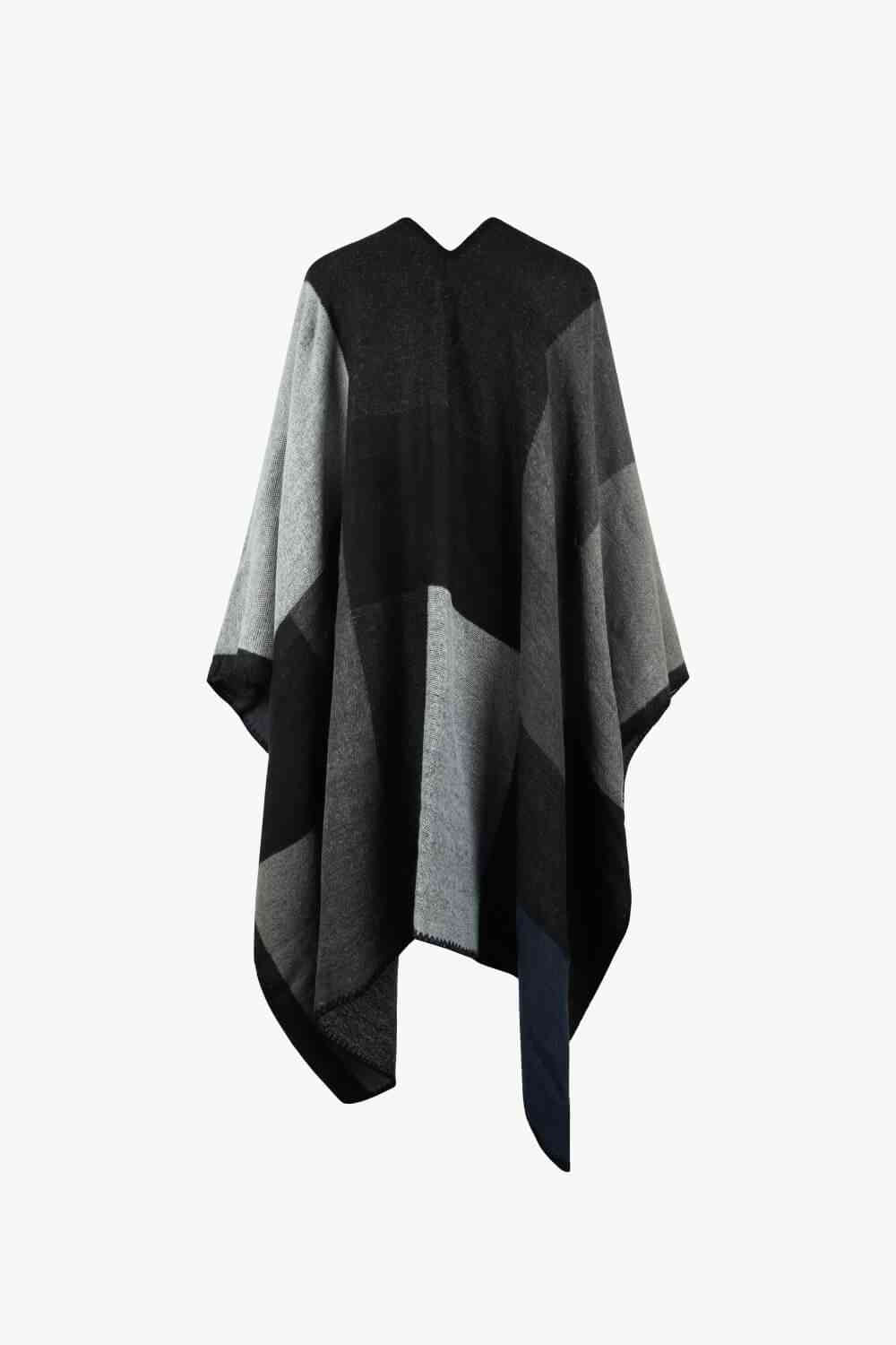 Stilla | Block Åben Front Poncho