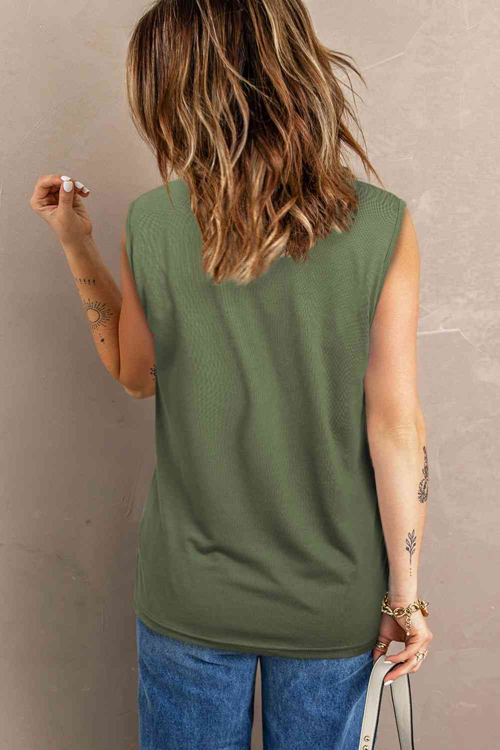 Stilla | Rund Hals Tanktop