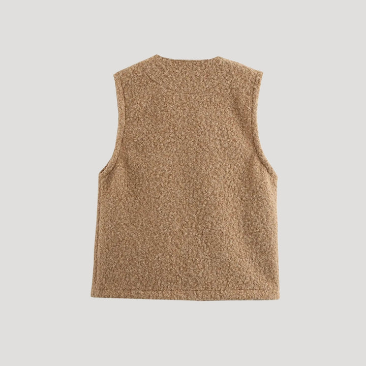Stilla | Kvinder Uld Bånd Front Vest
