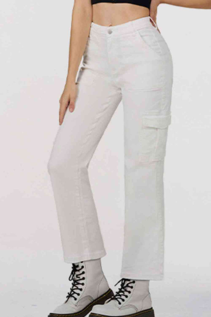 Stilla | Leg Jeans Med Lommer