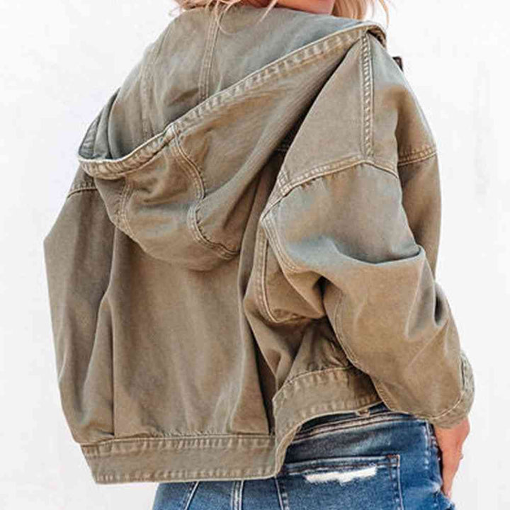 Stilla | Droppe Skulder Denim Jakke
