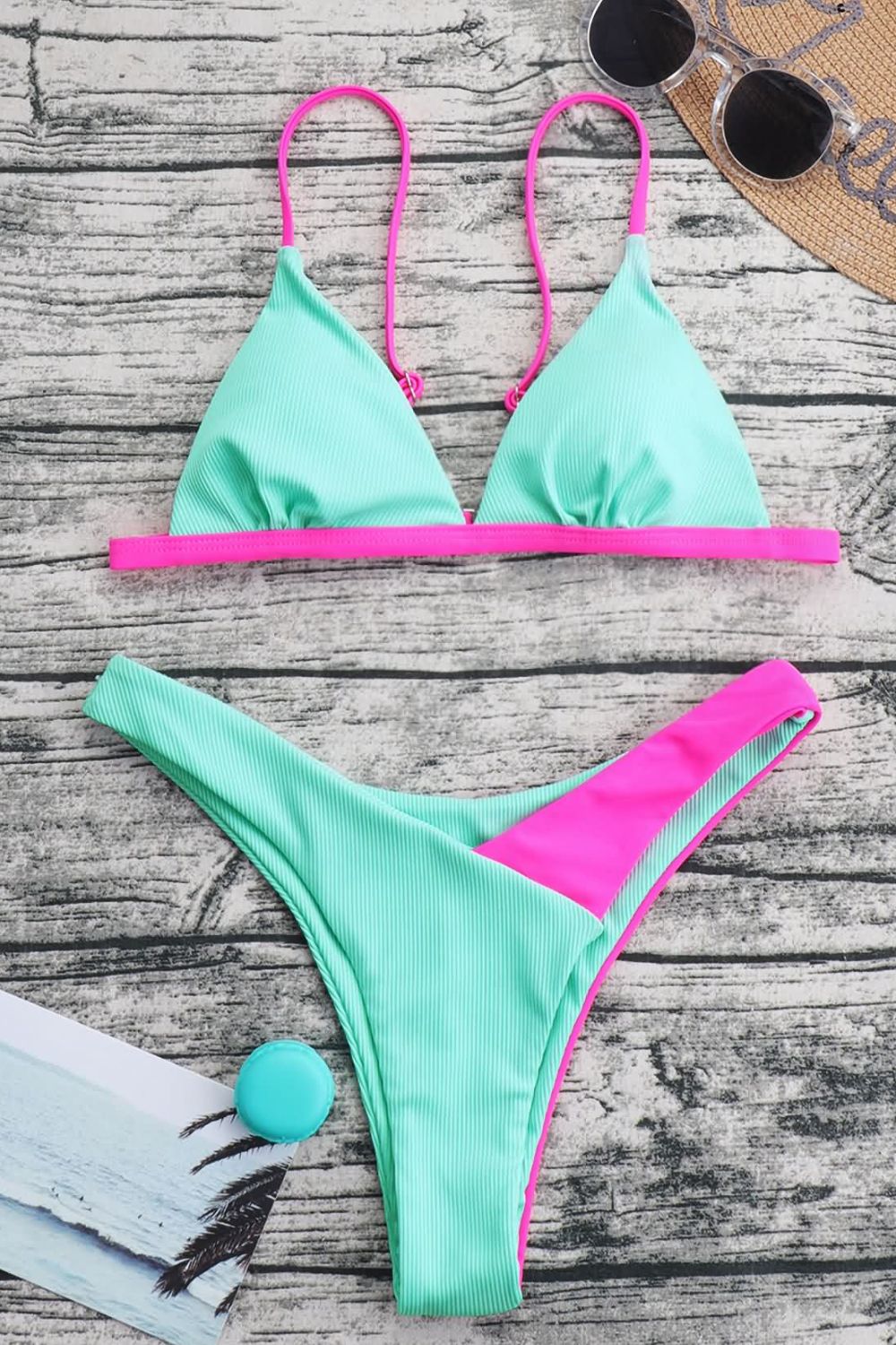 Stilla | Ribbet Bikini Sæt