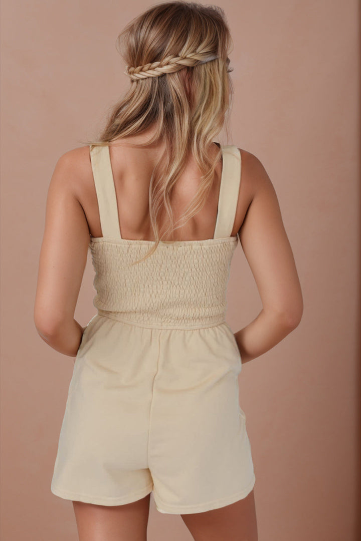 Stilla | Hals Bred Strop Romper