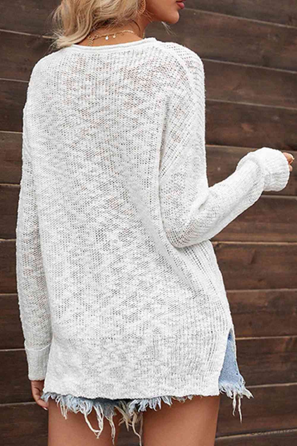 Stilla | Hals Slids Strik Top