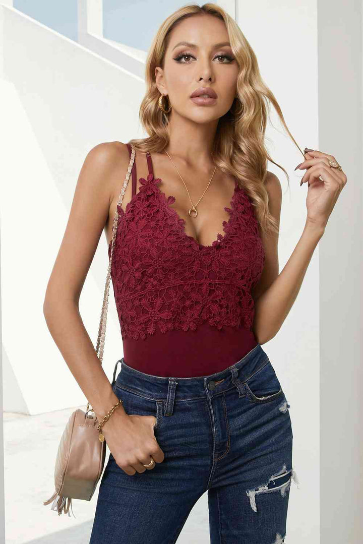 Stilla | Dobbelt Spaghetti Rem Cami Top
