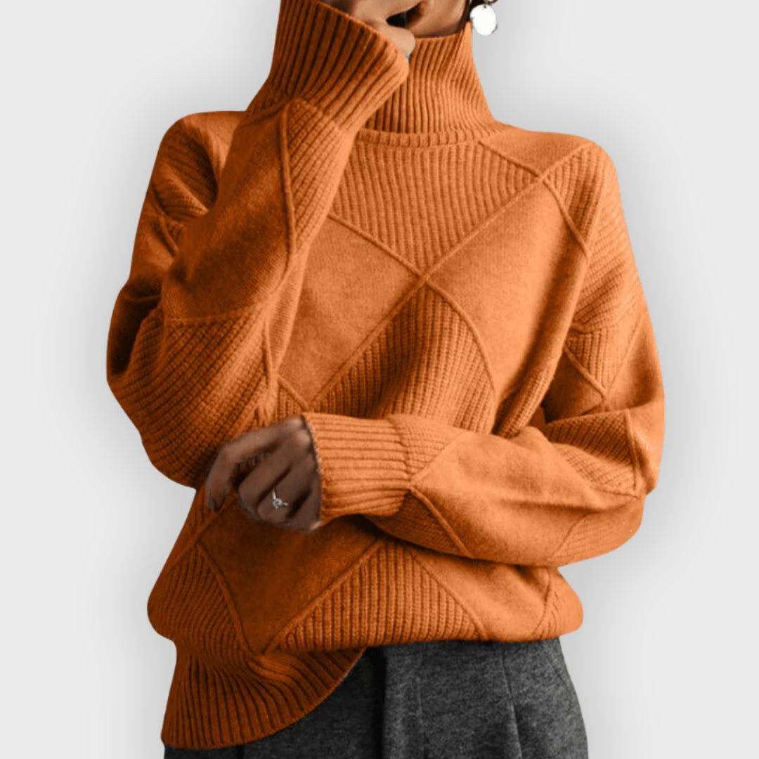 Stilla | Blød rullekravepullover